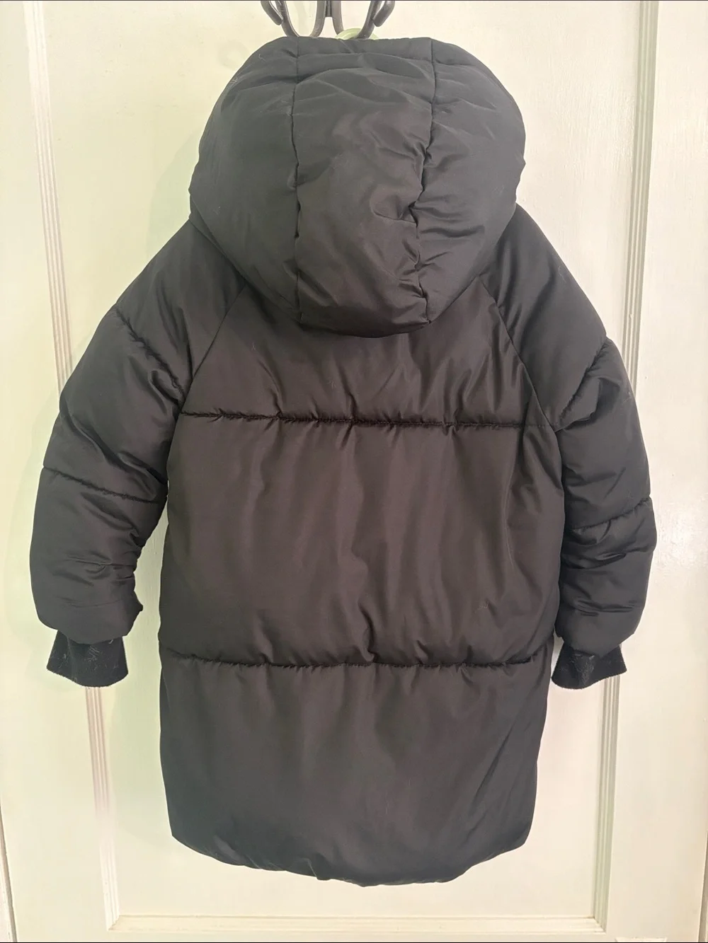 GAP Black Hooded Puffer Coat for Kids